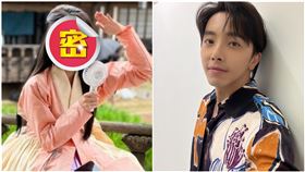 韓國女星撞臉（組合圖／翻攝自seohui_hong IG、坤達臉書）