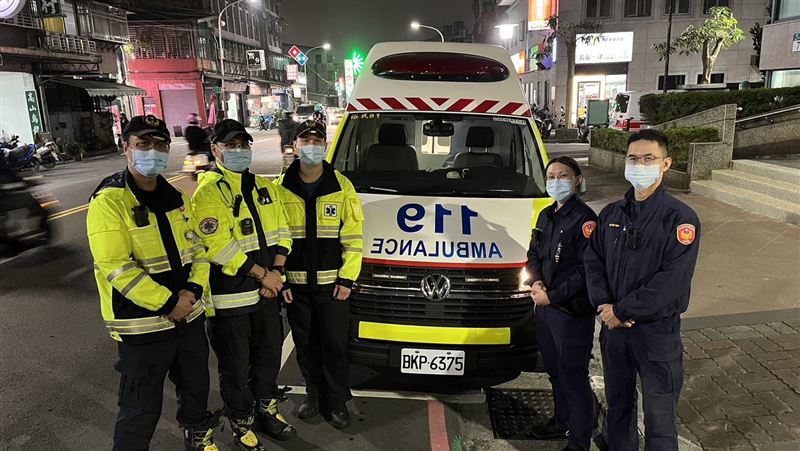 新莊男昏厥命危！　警消鬼門關前聯手搶命