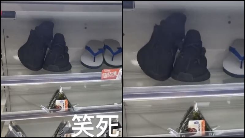 鞋放超商鮮食櫃挨告　男自稱「低能」仍GG