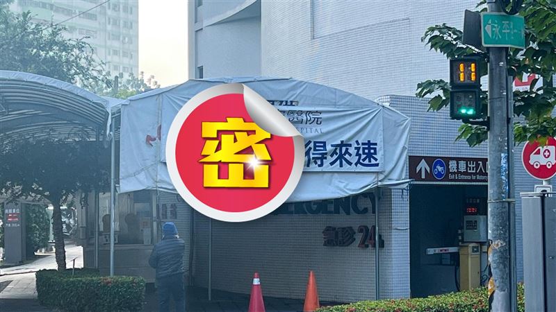 醫院掛白布條「得來速」　網見8字嚇瘋