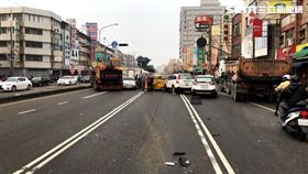 高雄,大寮,車禍,起重機
