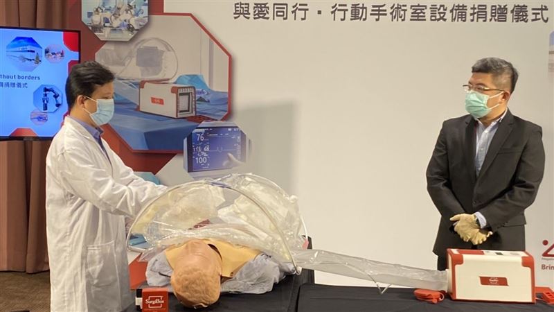 戰火未歇！台捐「行動手術室」送暖烏克蘭