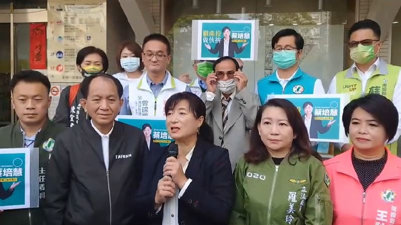 顧南投做伙拚！蔡培慧登記陣容浩大曝光