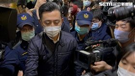 前新竹市長林智堅為了論文抄襲案出庭應訊。（圖／記者楊忠翰攝影）