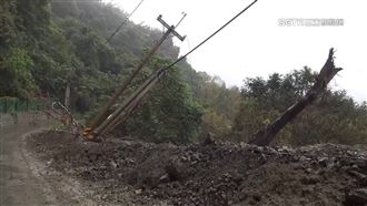 918強震損路　業者喊苦：趕不上金針花季