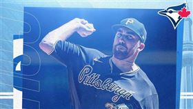 ▲多倫多藍鳥交易獲得Zach Thompson。（圖／取自多倫多藍鳥FB）