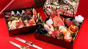 台北萬豪「KOUMA新春御盒」每組售價16,888元。。（圖／旅宿業者提供）