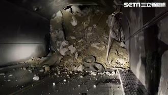 蘇花公路大清水隧道口坍方！雙向封閉不通