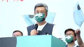 陳建仁、王必勝出席陳時中競總成立。（圖／記者楊澍攝影）