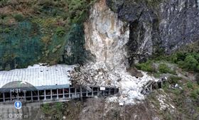 蘇花公路坍方,蘇花公路,蘇花公路大清水隧道坍方,公路總局提供
