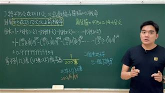 獨／丁特「紫布事件」機率多低？名師解答