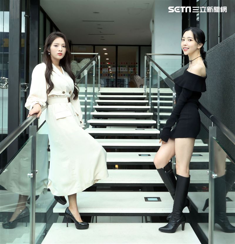 韓團fantastic 家儀、到怡三立新聞網專訪。（記者邱榮吉/攝影）