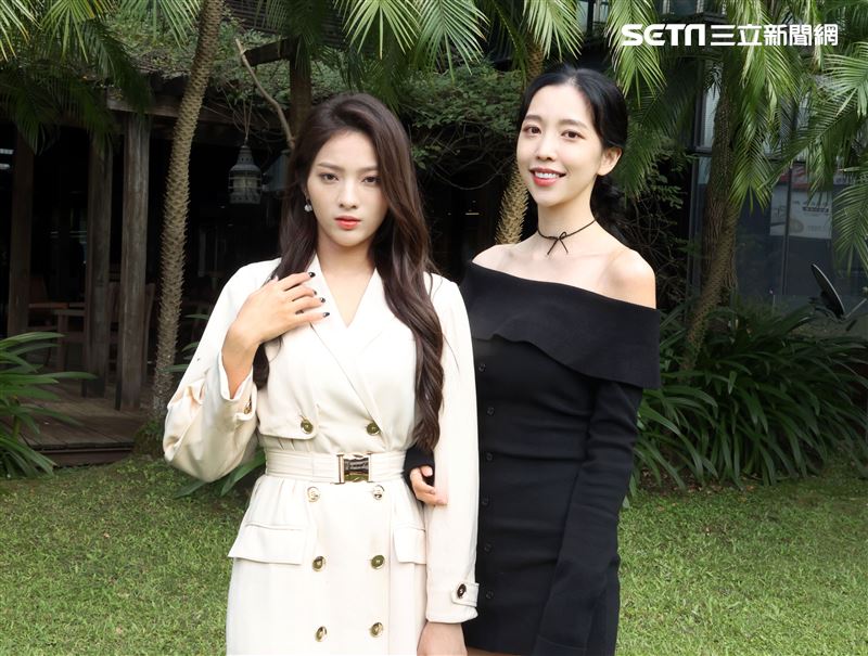 韓團fantastic 家儀、到怡三立新聞網專訪。（記者邱榮吉/攝影）