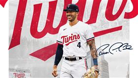 ▲明尼蘇達雙城簽約Carlos Correa。（圖／取自明尼蘇達雙城FB）