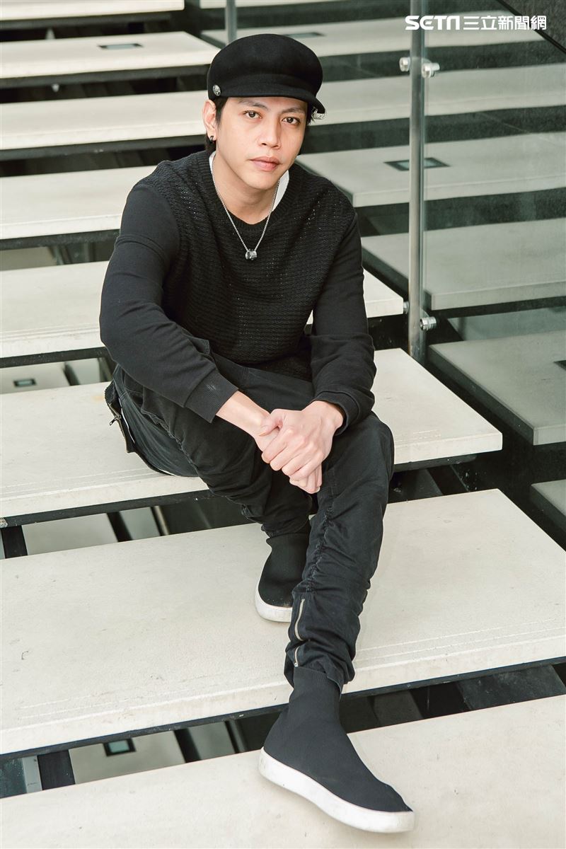 鯰魚哥三立新聞網專訪。 （圖／記者楊澍攝影）