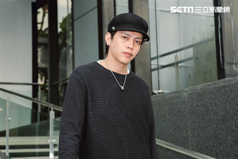 鯰魚哥三立新聞網專訪。 （圖／記者楊澍攝影）