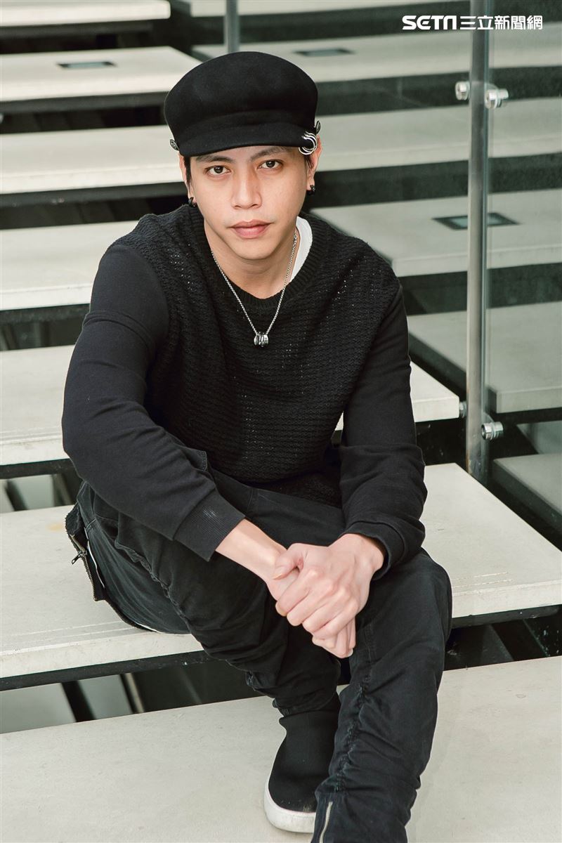 鯰魚哥三立新聞網專訪。 （圖／記者楊澍攝影）