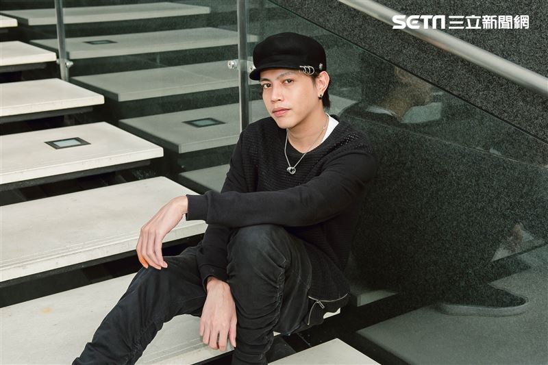 鯰魚哥三立新聞網專訪。 （圖／記者楊澍攝影）