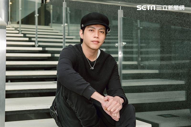 鯰魚哥三立新聞網專訪。 （圖／記者楊澍攝影）