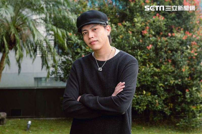 鯰魚哥三立新聞網專訪。 （圖／記者楊澍攝影）