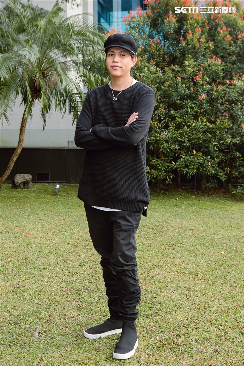 鯰魚哥三立新聞網專訪。 （圖／記者楊澍攝影）