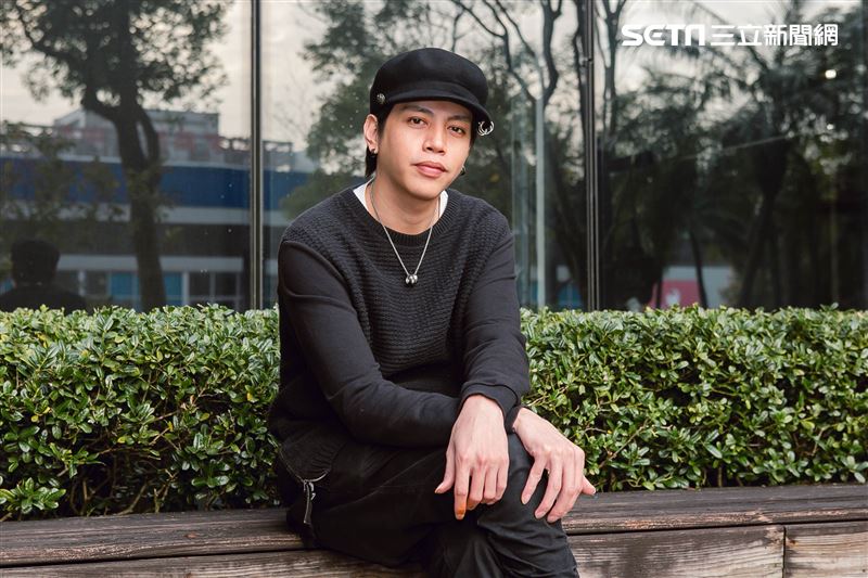 鯰魚哥三立新聞網專訪。 （圖／記者楊澍攝影）