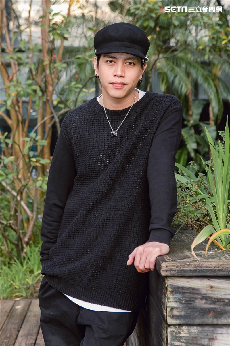 鯰魚哥三立新聞網專訪。 （圖／記者楊澍攝影）