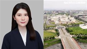 住展雜誌企研室經理成采錡。（合成圖／住展提供、記者陳韋帆攝影）