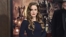 貓王女兒 麗莎·瑪麗·普里斯萊（Lisa Marie Presley）。（圖／美聯社／達志影像）