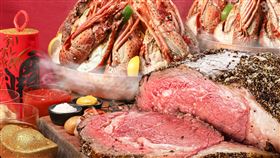 台北晶華二樓上庭酒廊,吃到飽,台北晶華酒店提供