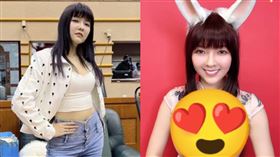 顏色不分藍綠支持性專區顏色田慎節、Molly翎熹（圖／翻攝自Molly翎熹臉書）