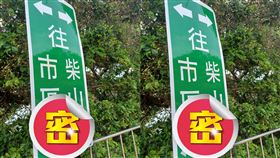 獼猴,壽山,柴山,路牌,外國人,指示牌