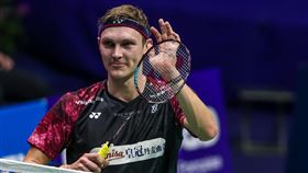 ▲球王安賽龍（Viktor Axelsen）只花費38分鐘就以直落二取得4強門票。（圖／翻攝自BWF官方微博）