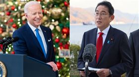 拜登、岸田文雄（圖／翻攝自拜登、岸田文雄推特）