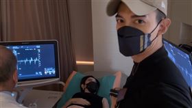 許維恩產檢影片曝光。（圖／翻攝自IG）