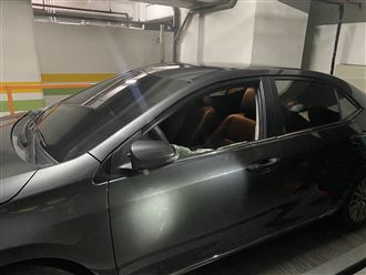 女記者轎車被砸！4煞落網　排除報導有關