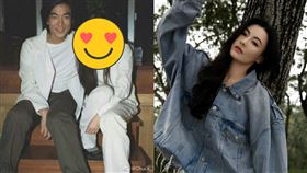 ▲張柏芝時隔6年與任賢齊同框，讓網友夢回1999年的電影《星願》。（圖／翻攝自微博）