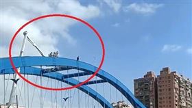 新北市,三峽,八安大橋,墜落