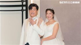 鄭亦真、小綱　婚禮。（圖／記者楊澍攝影）