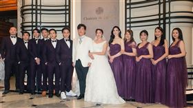 鄭亦真、小綱　婚禮。（圖／記者楊澍攝影）