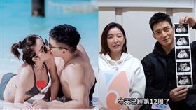 許維恩（左）和王家梁（右）曝懷孕喜訊。（圖／翻攝自臉書、YouTube）