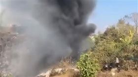 尼泊爾飛機墜毀！機上72人生死未明。推特