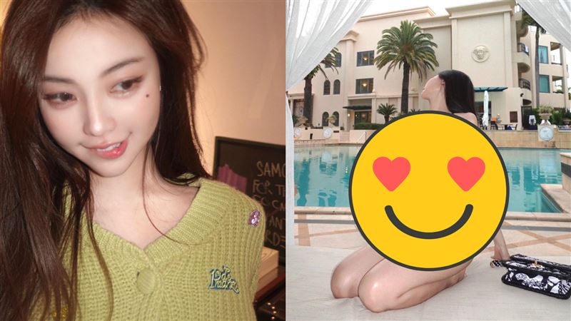 世新女神三條線遮春光　超凶視角嗨翻網