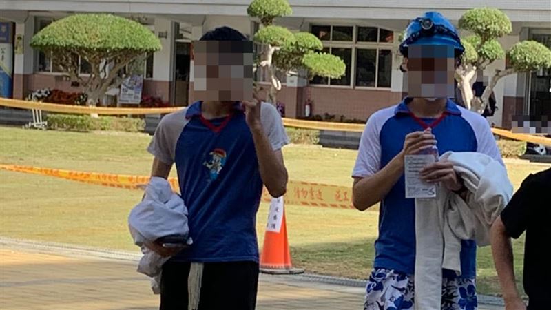 穿加油站制服考學測　男學生：大夜太累了