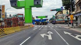 桃園捷運綠線高架段　南崁路富國長興路口行穿線劃設完成（業配勿用）