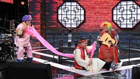 《鐵獅玉玲瓏》回來了！許效舜（圖中）、澎恰恰（圖右），NONO（圖左）。（圖／三立提供）