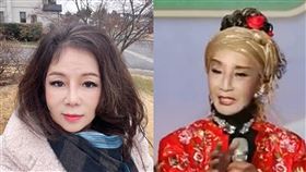 「歌仔戲國寶」連明月（圖右）換肝仍病逝，曹雨婷（圖左）悲痛無法接受。（圖／曹雨婷提供）