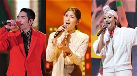 緯創尾牙傳將邀請蕭敬騰（左）、李千那（中）、阿爆（右）助陣。（圖／資料照）