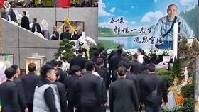 郭信一,黑人家族,告別式,黑衣人,桃園殯儀館（圖／翻攝畫面）