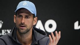▲喬科維奇（Novak Djokovic）17日晚間重返澳洲公開賽。（圖／美聯社／達志影像）
